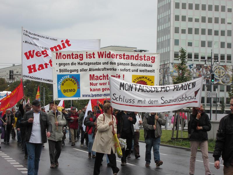 Bundesweite Montagsdemo, 9. Herbstdemonstration gegen die Regierung, 6. Oktober 2012