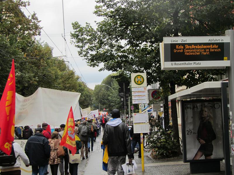 Bundesweite Montagsdemo, 9. Herbstdemonstration gegen die Regierung, 6. Oktober 2012