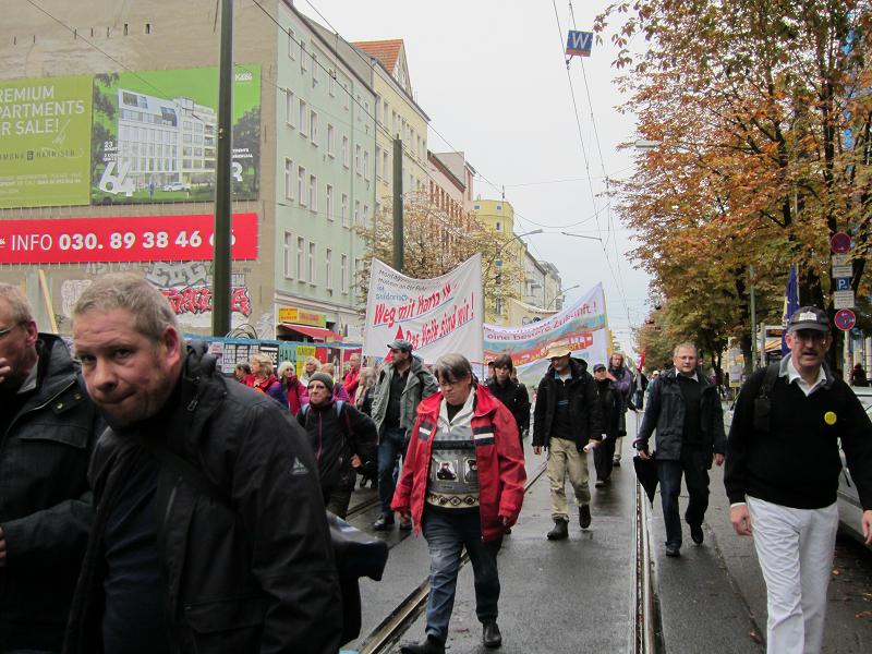 Bundesweite Montagsdemo, 9. Herbstdemonstration gegen die Regierung, 6. Oktober 2012