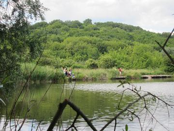 Wuhleteich mit Kienberg - 15. Juni 2014